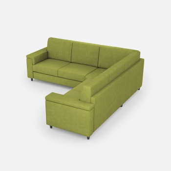 Divano Marrak 2 posti + angolo + 2 posti di Ityhome