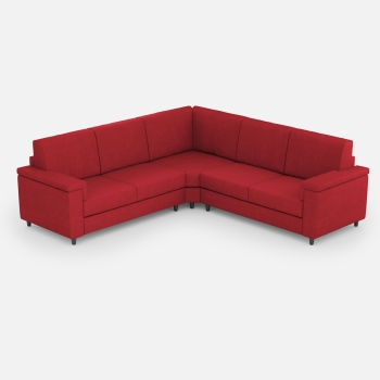 Divano Marrak 2 posti + angolo + 2 posti di Ityhome