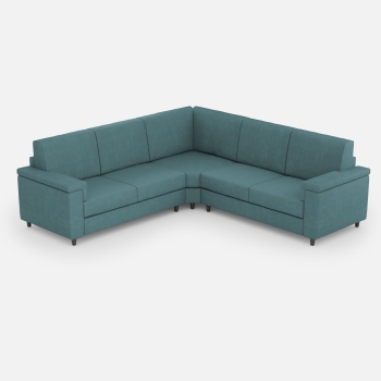 Divano Marrak 2 posti + angolo + 2 posti di Ityhome