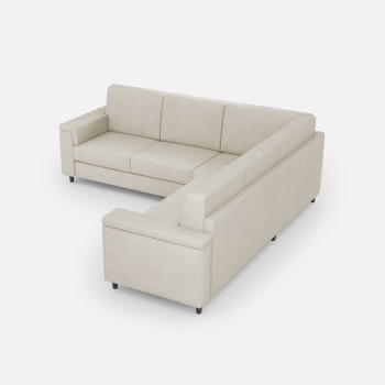 Divano Marrak 2 posti + angolo + 2 posti di Ityhome