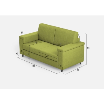 Divano Marrak 2 posti di Ityhome