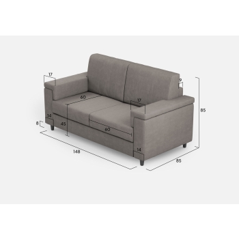 Divano Marrak 2 posti di Ityhome