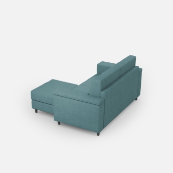 Divano Marrak 2 posti + pouf di Ityhome