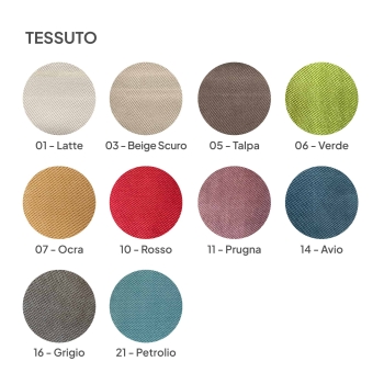 Divano Marrak 2 posti + pouf di Ityhome