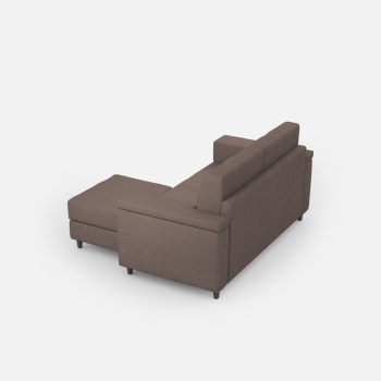 Divano Marrak 2 posti + pouf di Ityhome