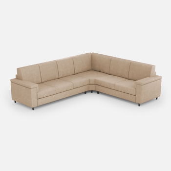 Divano Marrak 3 posti + angolo + 2 posti di Ityhome