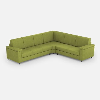 Divano Marrak 3 posti + angolo + 2 posti di Ityhome