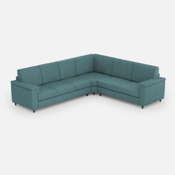 Divano Marrak 3 posti + angolo + 2 posti di Ityhome