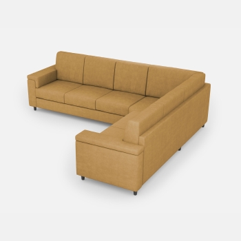 Divano Marrak 3 posti + angolo + 2 posti di Ityhome