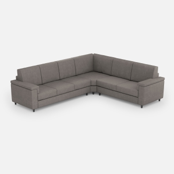 Divano Marrak 3 posti + angolo + 2 posti di Ityhome