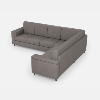 Divano Marrak 3 posti + angolo + 2 posti di Ityhome