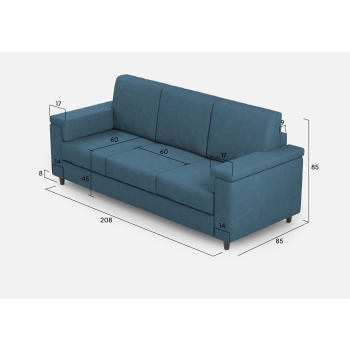 Divano Marrak 3 posti di Ityhome