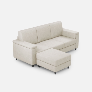 Divano Marrak 3 posti + pouf di Ityhome