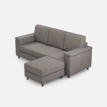 Divano Marrak 3 posti + pouf di Ityhome