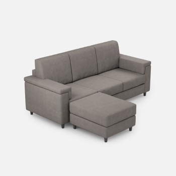 Divano Marrak 3 posti + pouf di Ityhome