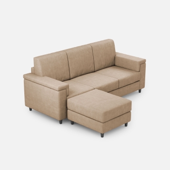 Divano Marrak 3 posti + pouf di Ityhome