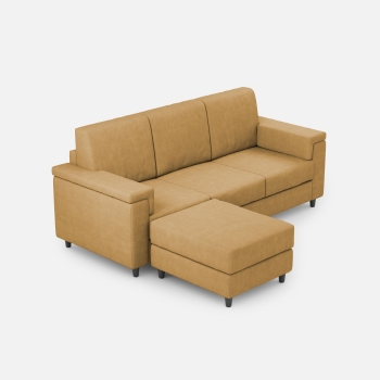 Divano Marrak 3 posti + pouf di Ityhome