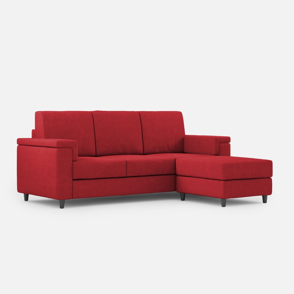 Divano Marrak 3 posti + pouf di Ityhome