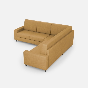 Divano Sakar 2 posti con angolo con divano 2 posti di Ityhome