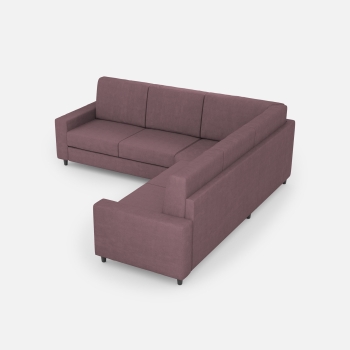 Divano Sakar 2 posti con angolo con divano 2 posti di Ityhome