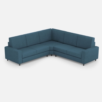 Divano Sakar 2 posti con angolo con divano 2 posti di Ityhome