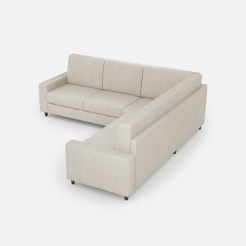 Divano Sakar 2 posti con angolo con divano 2 posti di Ityhome