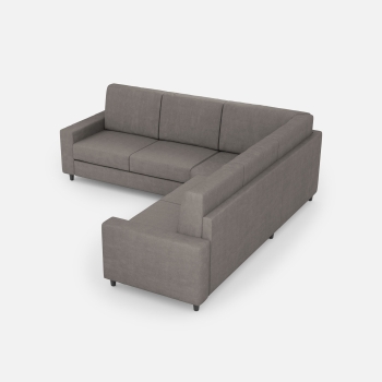 Divano Sakar 2 posti con angolo con divano 2 posti di Ityhome