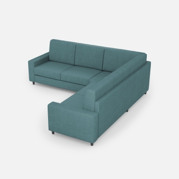 Divano Sakar 2 posti con angolo con divano 2 posti di Ityhome