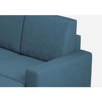 Divano Sakar 2 posti con pouf di Ityhome