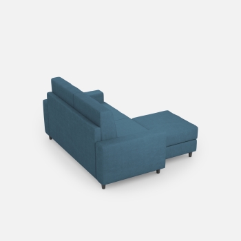 Divano Sakar 2 posti con pouf di Ityhome