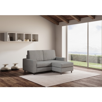 Divano Sakar 2 posti con pouf di Ityhome