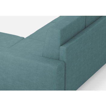Divano Sakar 2 posti con pouf di Ityhome
