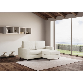 Divano Sakar 2 posti con pouf di Ityhome