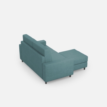 Divano Sakar 2 posti con pouf di Ityhome