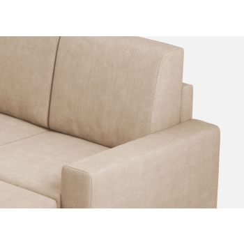 Divano Sakar 2 posti con pouf di Ityhome