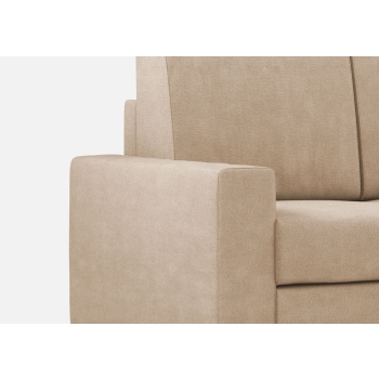 Divano Sakar 2 posti con pouf di Ityhome