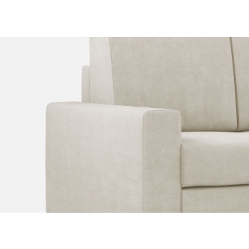 Divano Sakar 2 posti con pouf di Ityhome