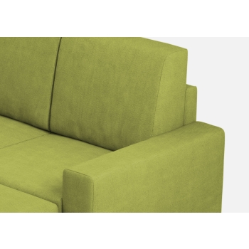 Divano Sakar 2 posti con pouf di Ityhome