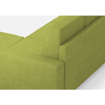 Divano Sakar 2 posti con pouf di Ityhome
