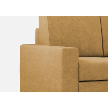 Divano Sakar 2 posti con pouf di Ityhome