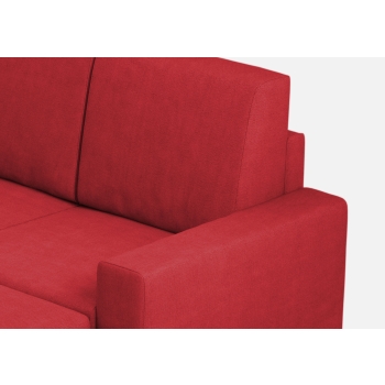 Divano Sakar 2 posti con pouf di Ityhome