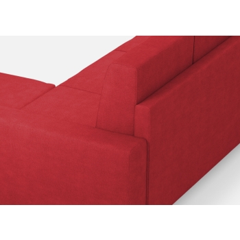 Divano Sakar 2 posti con pouf di Ityhome