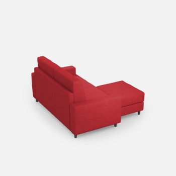 Divano Sakar 2 posti con pouf di Ityhome