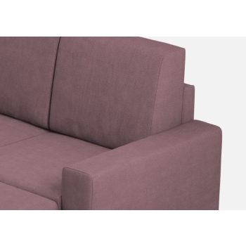 Divano Sakar 2 posti con pouf di Ityhome