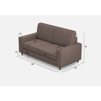 Divano Sakar 2 posti di Ityhome