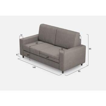 Divano Sakar 2 posti di Ityhome