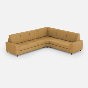 Divano Sakar 3 posti con angolo con divano 2 posti di Ityhome