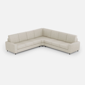 Divano Sakar 3 posti con angolo con divano 3 posti di Ityhome