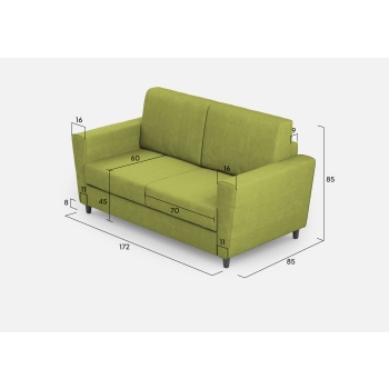 Divano Yasel 2 posti di Ityhome