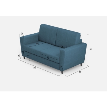 Divano Yasel 2 posti di Ityhome